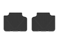 WeatherTech 16-26 BMW X1 28i / 18-26 BMW X2 28i Rear All-Weather Floor Mats - Black