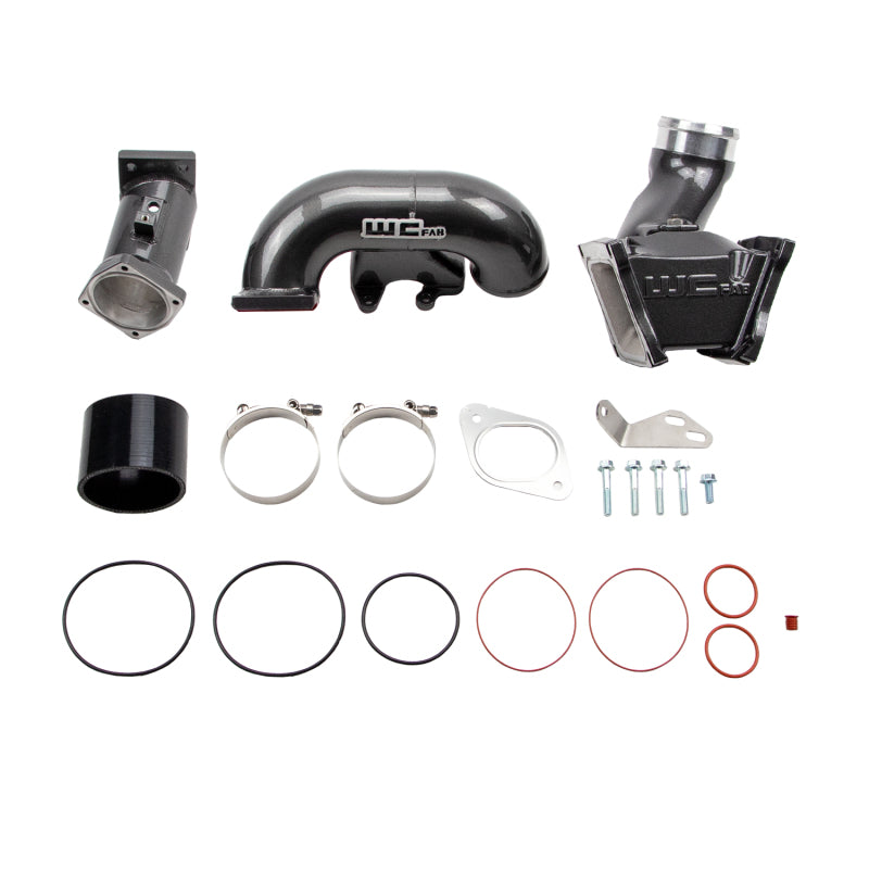 Wehrli 07.5-10 GM Duramax LMM 3in Y-Bridge Kit - Candy Teal
