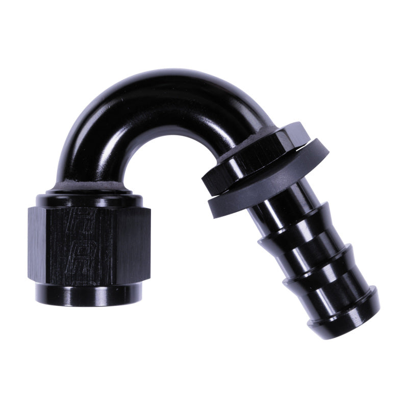 Russell 10AN Twist-Lok 150 Degree Hose End - Black