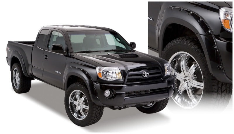 Husky Liners 05-11 Toyota Tacoma Pocket Style Fender Flares 4pc - Black