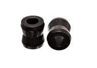 Energy Suspension Universal Black Shock Bushing Set - Fits Std Straight Eyes 5/8in ID x 1-1/8in OD