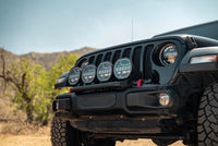 DV8 Offroad 2018-2025 Wrangler JL Push Bar for Mopar Rubicon Steel Bumper