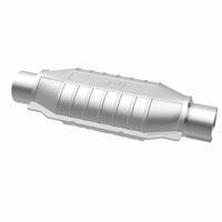 MagnaFlow Univ Cat Conv 2.25in Inlet/Outlet Ctr/Ctr Oval 12in Body L x 6.5in W x 16in Overall L
