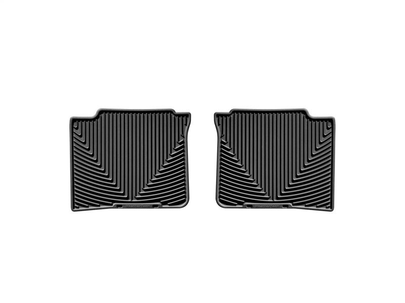 WeatherTech 09+ Toyota Venza Rear Rubber Mats - Black