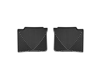 WeatherTech 09+ Toyota Venza Rear Rubber Mats - Black