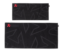 Akrapovic Towel Set - Black w/ Red Logo