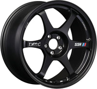 SSR Type-C Forged 18x9.5 +38 5/114.3 - Sprint Black Wheel