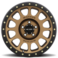 Method MR305 17x8.5 25mm Offset 5x150 116.5mm Centerbore Method Bronze - Matte Black