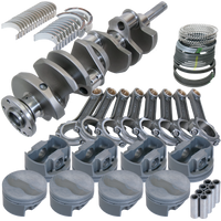 Eagle Ford FE 4.250in Crank 6.700in I-Beam Rods -7cc Flat Top 4.280in Pistons Rotating Assembly