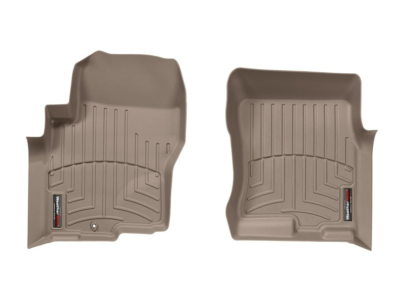 WeatherTech 05+ Nissan Frontier Crew Cab Front FloorLiner - Tan