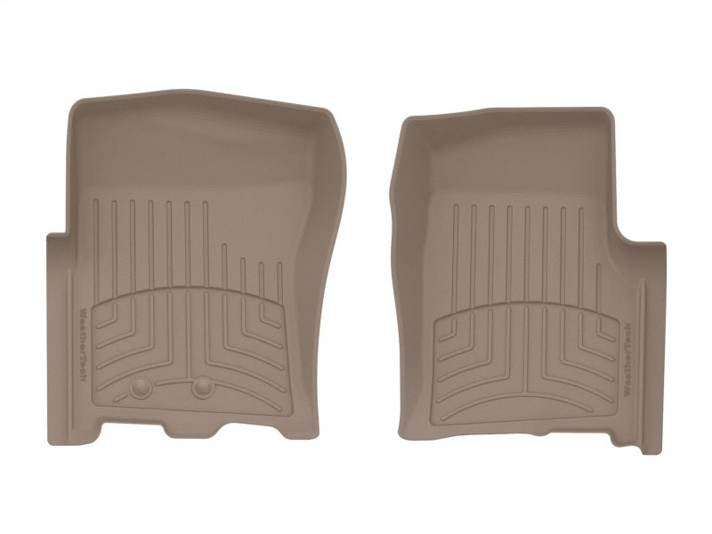 WeatherTech 11-17 Ford Expedition (Incl. EL) / Lincoln Navigator (Incl. L) Front FloorLiner HP - Tan