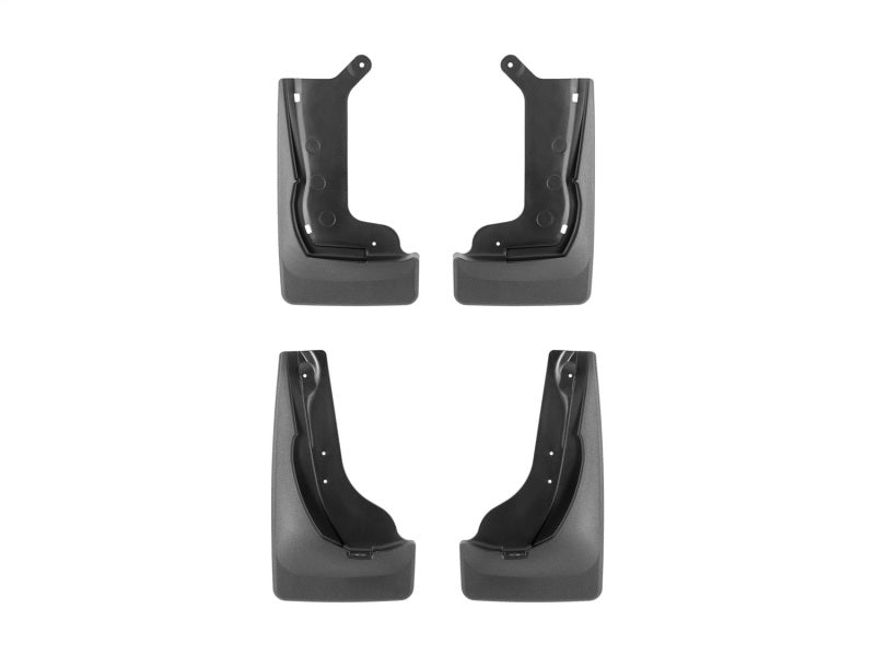 WeatherTech 23-25 Honda Pilot No Drill Front & Rear MudFlaps - Black