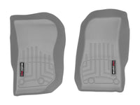 WeatherTech 14+ Jeep Wrangler Front FloorLiner - Grey