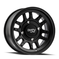 Dirty Life 9310s Canyon Sport SXS 14x7 / BLANK BP / 13mm Offset / 106.25mm Hub Matte Black Wheel