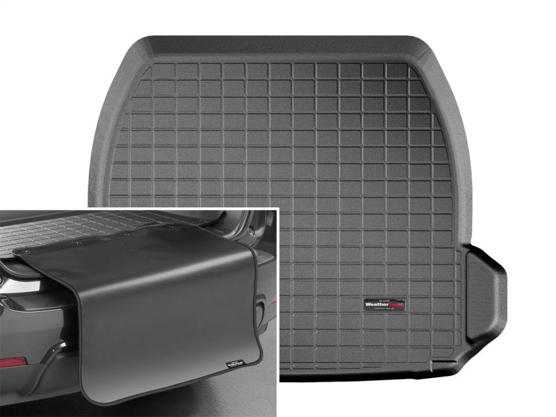 WeatherTech 07-16 Volvo S80 Cargo Liner w/ Bumper Protector - Black
