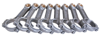 Eagle Chevrolet SB 5.700 Forged 4340 Steel I-Beam Connecting Rods - Set of 8