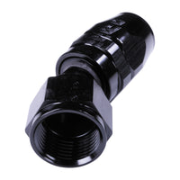 Russell 12AN ProClassic 30 Degree Hose End - Black