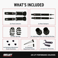 Air Lift Performance 09-16 Audi A4 / 07-17 Audi A5 Coilover Kit