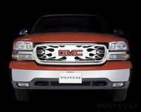 Putco 02-08 GMC Envoy w/ Logo CutOut Flaming Inferno Stainless Steel Grille