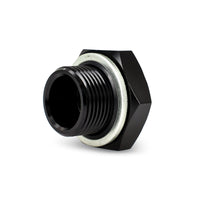 Mishimoto M22 x 1.5 With 1/8-27 NPT Port - Aluminum Fitting - Black