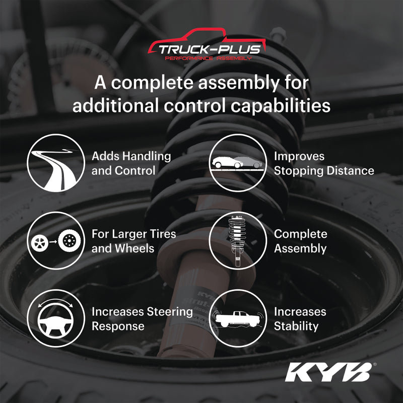 KYB Shocks & Struts Truck Plus 17-23 Lexus GX460 Front Right Performance Assembly