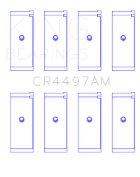 King Engine Bearings Mitsubishi 4G12 (Size +0.50mm) Connecting Rod Bearing Set