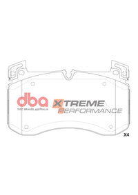 DBA 18-19 Mercedes-Benz G63 AMG XP Performance Front Brake Pads