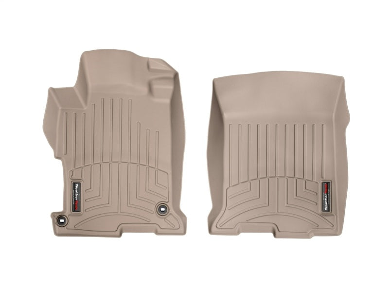 WeatherTech 13+ Honda Accord Front FloorLiner - Tan