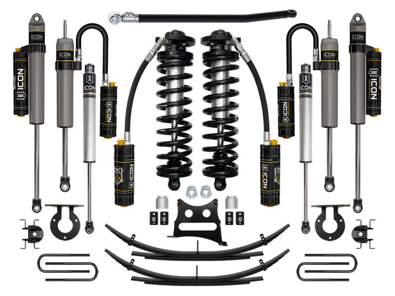 ICON 11-16 Ford F250/F350 2.5-3in Stage 5 Coilover Conversion System w/ Expansion Pack