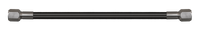 Goodridge 8in Universal Oil Line Assembly w/Black Fittings