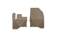 WeatherTech 09+ Ford Flex Front Rubber Mats - Tan