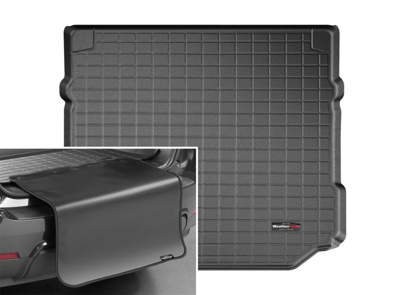 WeatherTech 2019+ BMW X5 40i Cargo With Bumper Protector - Black