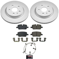 Power Stop 20-21 Cadillac CT5 Rear Z17 Coated Brake Kit