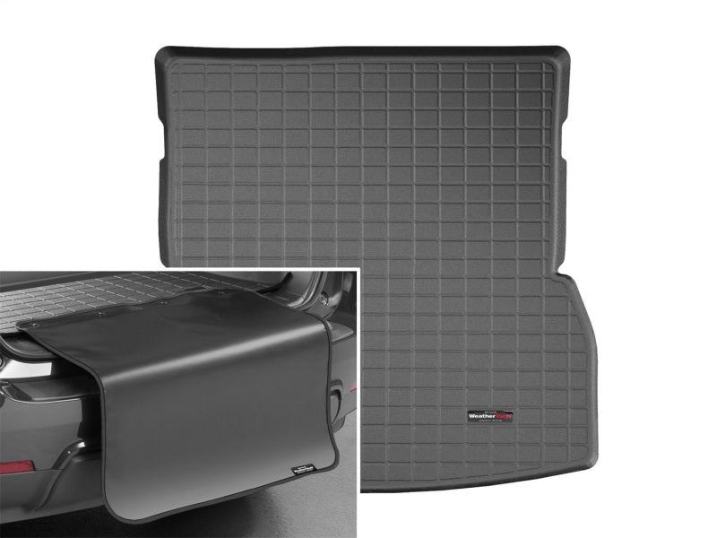 WeatherTech 2020+ Lincoln Aviator Cargo With Bumper Protector - Black