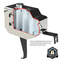 Mishimoto 11-14 Ford F-150 Aluminum Expansion Tank - Micro-Wrinkle Black