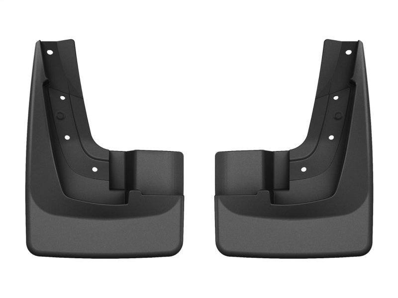 WeatherTech 13-16 GMC Acadia Denali No Drill Mudflaps - Black