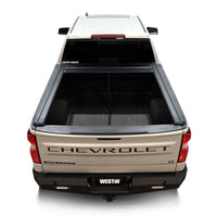 Westin 19-26 GM Silverado/Sierra 1500 5ft 8in Bed Manual Retractable Tonneau Cover - Black