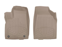 WeatherTech 14-19 Toyota Highlander Front FloorLiner HP - Tan