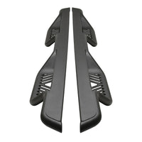 Westin 14-18 Chevrolet Silverado/GMC Sierra Crew Cab Outlaw Nerf Step Bars (Excl. Diesel) -Text. Blk