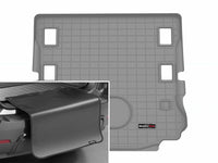 WeatherTech 2018+ Jeep Wrangler JK Cargo Liners w/Bumper Protector - Grey (w/Alpine Prem 9-Speakers)
