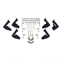 Westin 09-14 Ford F-150 Supercrew HDX Stainless Drop Nerf Step Bars - Tex. Blk