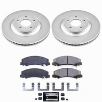 Power Stop 08-09 Buick Allure Front Z23 Coated Brake Kit