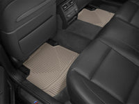 WeatherTech 13+ BMW 7-Series Rear Rubber Mats - Tan