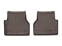 WeatherTech 2019+ Audi A6 Rear FloorLiner - Cocoa