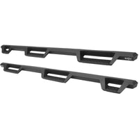 Westin 99-16 Ford F-250/350/450/550 CC (6.75ft Bed) HDX Drop Whl to Whl Nerf Step Bars - Text Blk