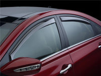 WeatherTech 2015+ Chevy Colorado/GMC Canyon Front Side Window Deflectors - Dark Smoke