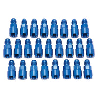 Russell Performance Adapter -6 AN Male to 5/16in Quick Disconnect Screw - Blue (Bulk Pkg 25)