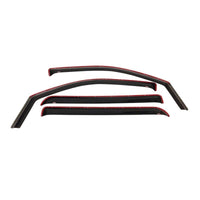 Westin 1999-2016 Ford Super Duty Crew Cab In-Channel Wind Deflector 4pc - Smoke
