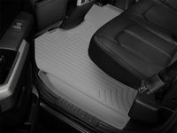 WeatherTech 2015+ Ford F-150 w/ Front Bucket Seats (Fits SuperCrew Only) Rear FloorLiner HP - Grey