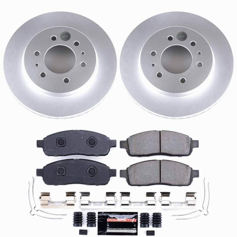 Power Stop 2009 Ford F-150 Front Z23 Coated Brake Kit